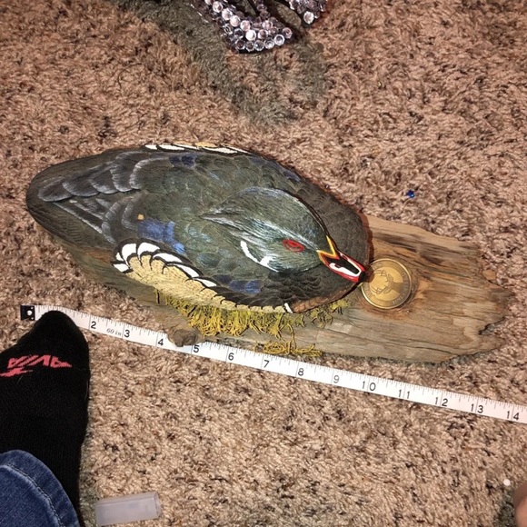 Whitetails unlimited wood duck sculpture - Picture 8 of 9
